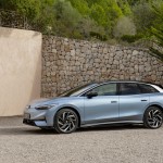 The all-electric Volkswagen ID.7 Tourer