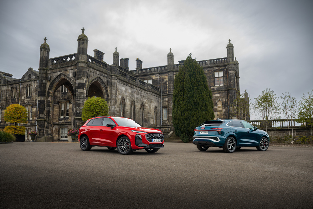 Compact class meets Celtic charm: the new Audi Q3 in Scotland